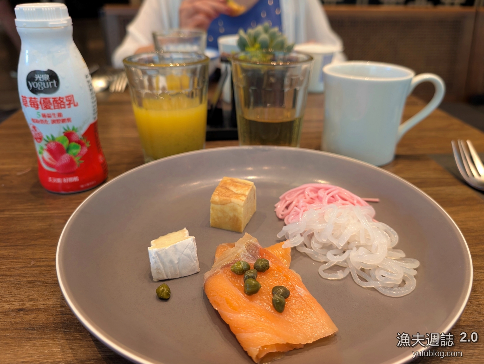 晶華柏麗廳早餐美味餐點與咖啡特寫