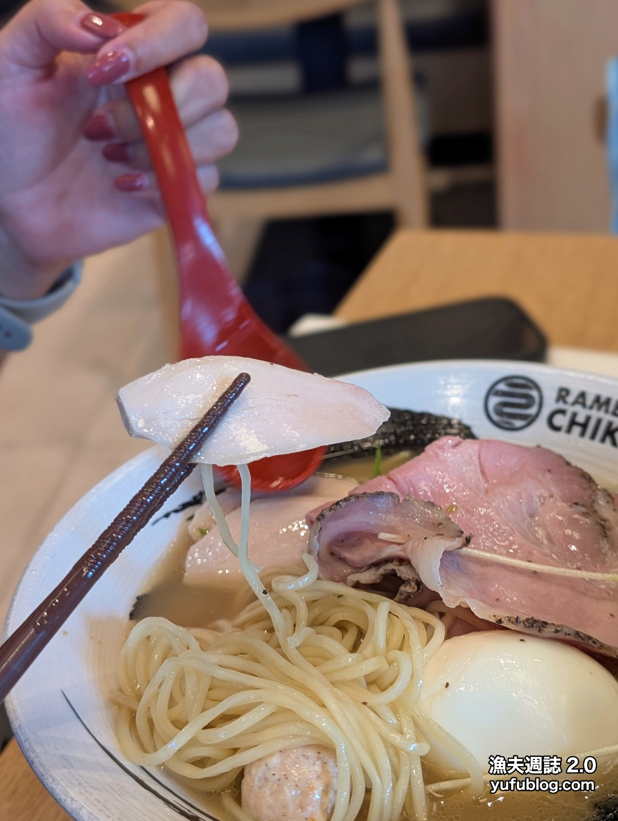舒肥處理之手作雞肉叉燒軟嫩多汁特寫